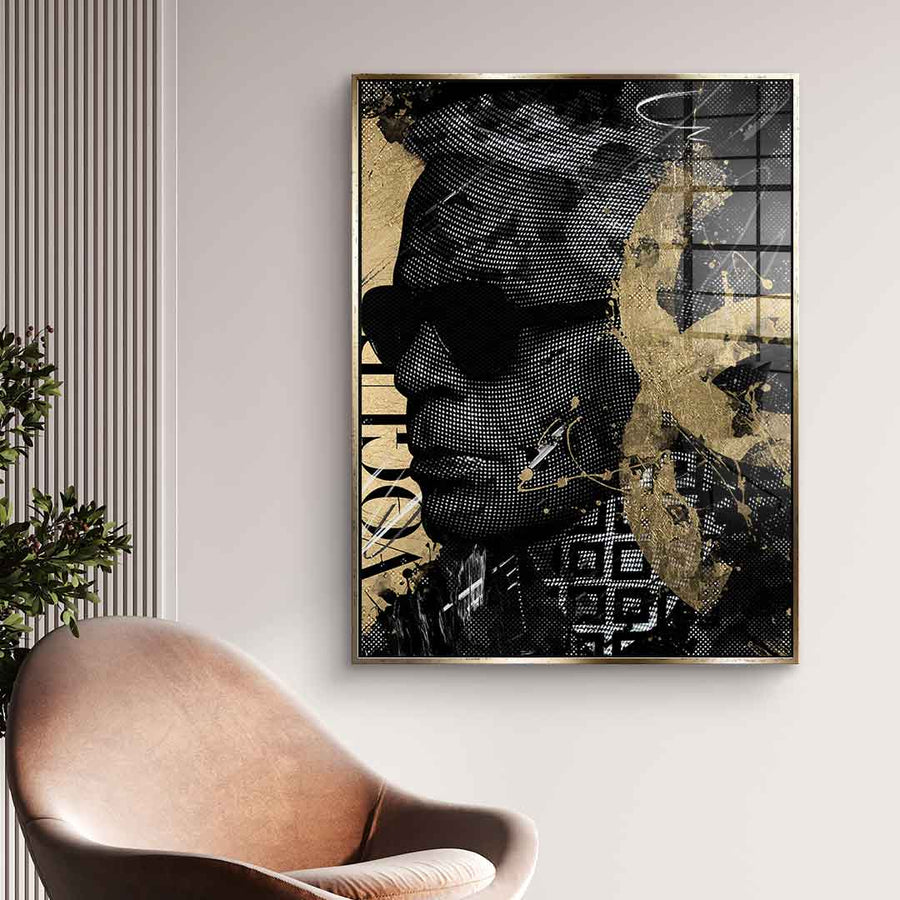 DOTCOMCANVAS 24K Feingold Bild Luxury Karl - 24K Feingold