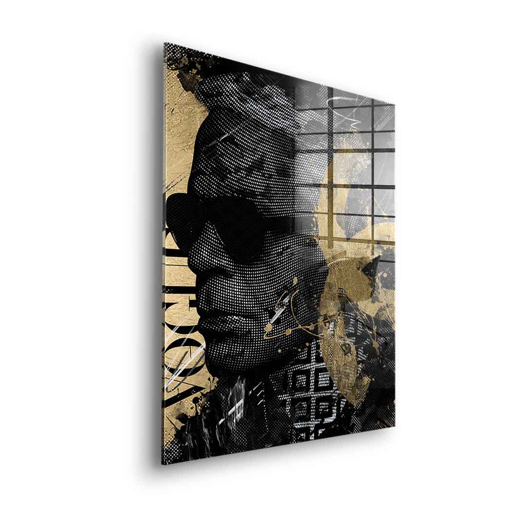 DOTCOMCANVAS 24K Feingold Bild Luxury Karl - 24K Feingold