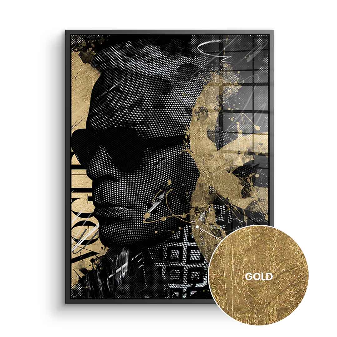 DOTCOMCANVAS 24K Feingold Bild Luxury Karl - 24K Feingold