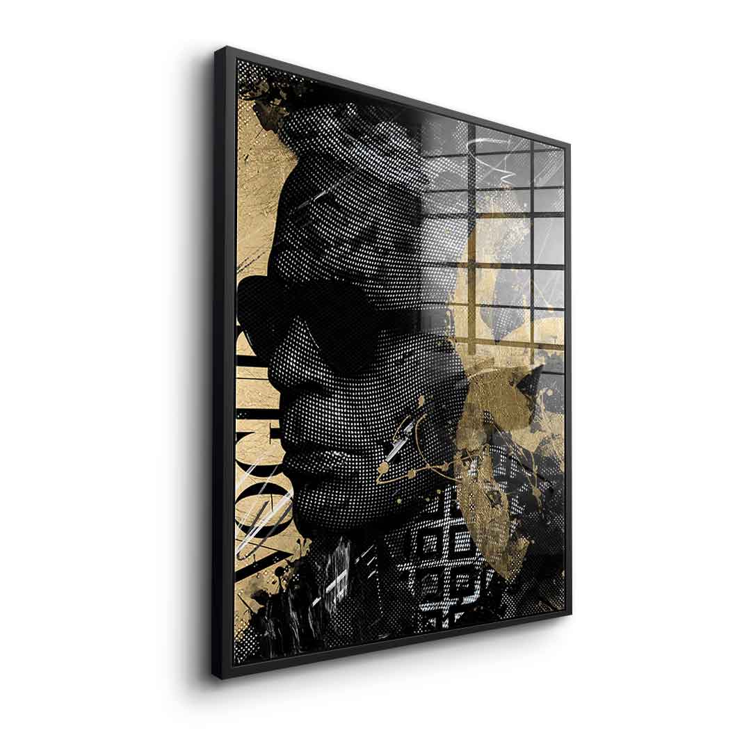 DOTCOMCANVAS 24K Feingold Bild Luxury Karl - 24K Feingold