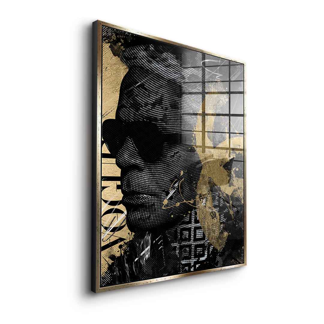 DOTCOMCANVAS 24K Feingold Bild Luxury Karl - 24K Feingold