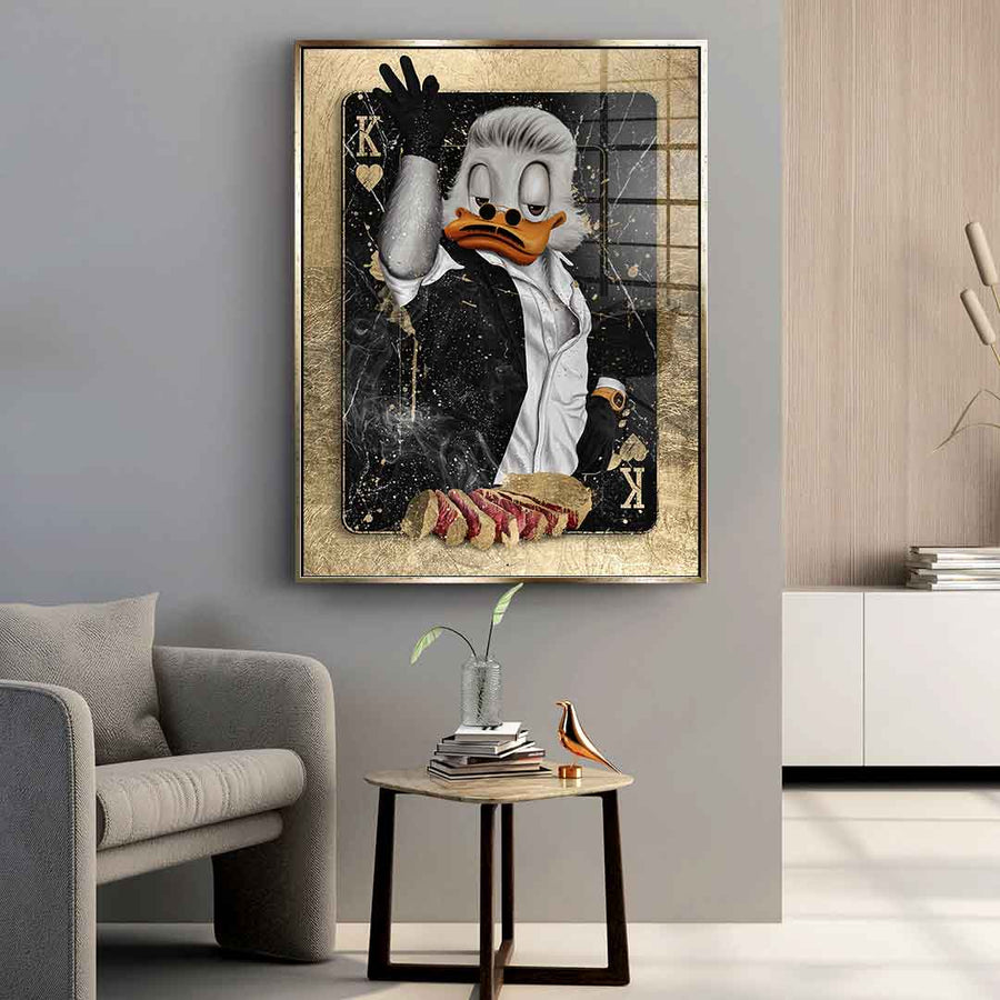DOTCOMCANVAS 24K Feingold Bild Nusret Duck - 24K Feingold