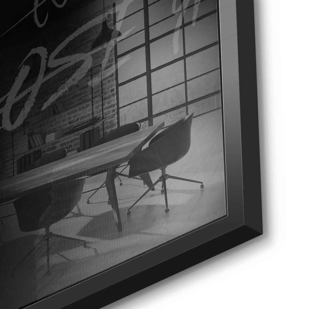 DOTCOMCANVAS 24K Feingold Bild Think BIG #Burj Khalifa - 24K Feingold