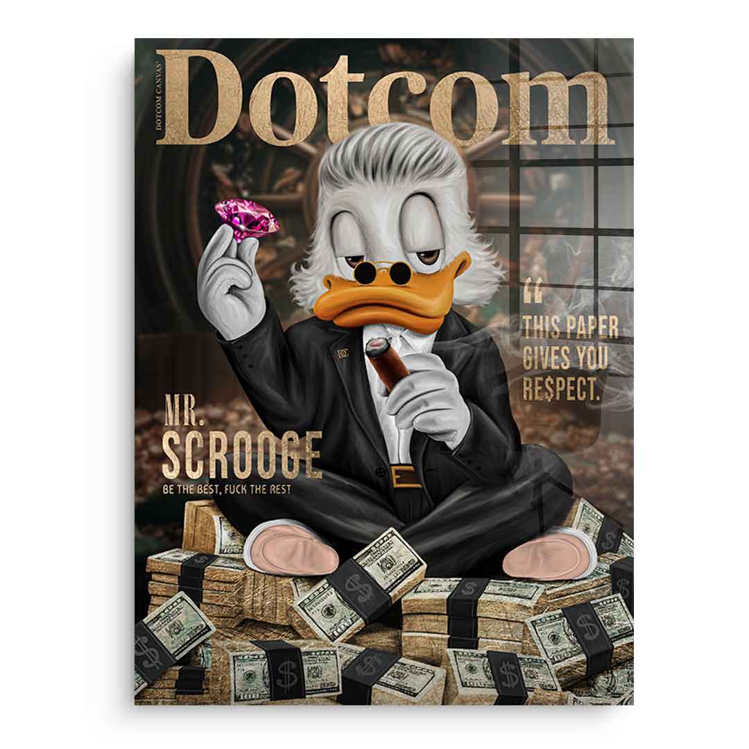DOTCOMCANVAS 24K Feingold Bild Mr. RE$PECT - 24K Feingold