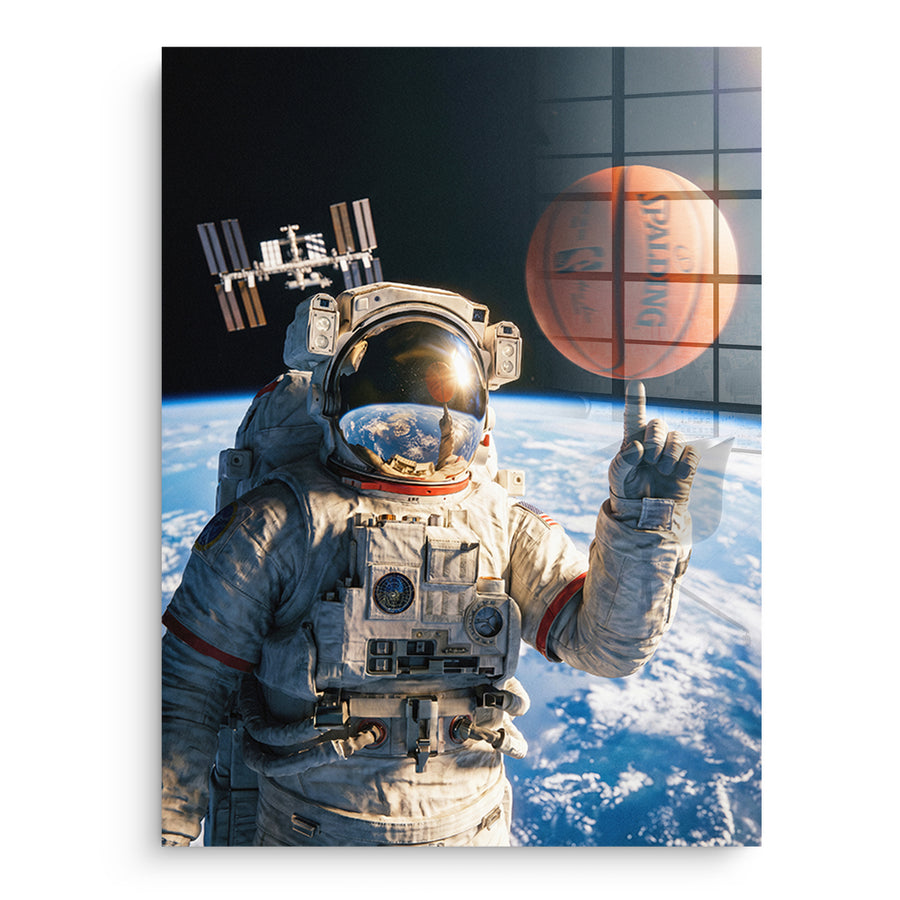 Astronaut - Acrylic glass – front