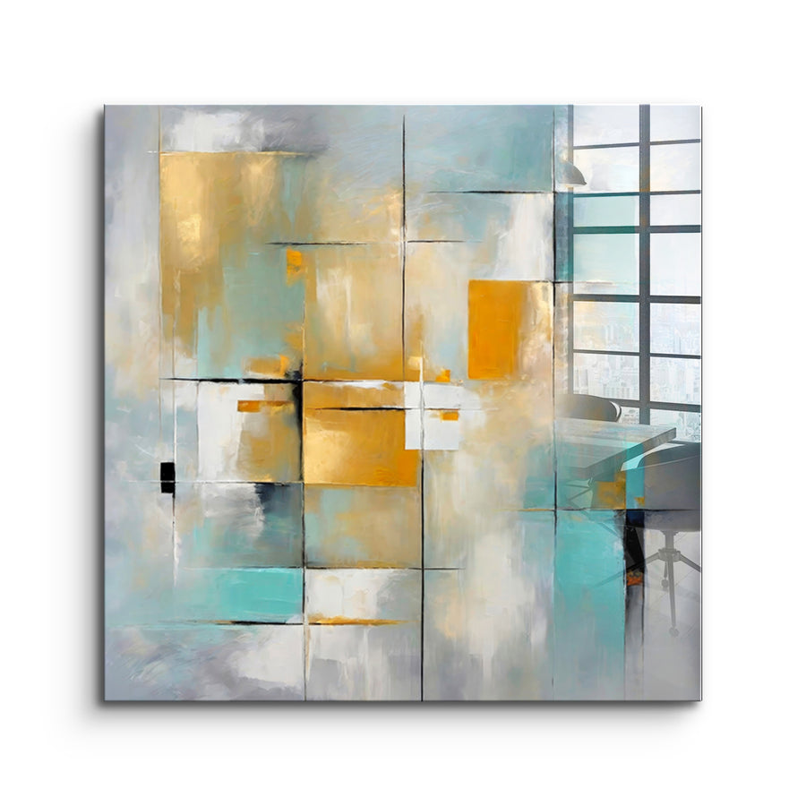 Mosaic Arrangement - Acrylic Glass – front