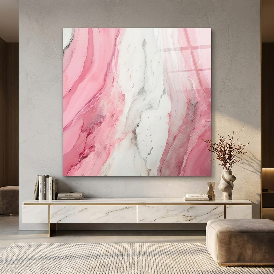 DOTCOMCANVAS Candyfloss Marble Acrylglas Room
