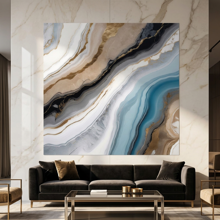 DOTCOMCANVAS Chalcedony Poster Room