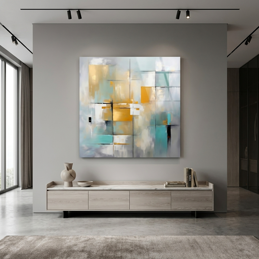 DOTCOMCANVAS Mosaic Arrangement Acrylglas Room