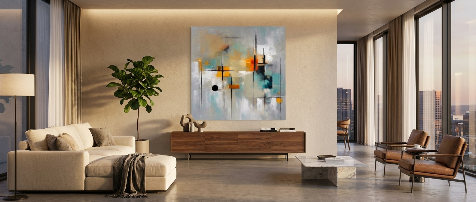 DOTCOMCANVAS Dreams Align Poster Banner