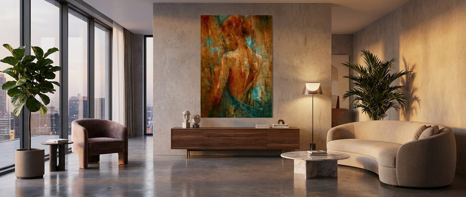 DOTCOMCANVAS Sunday Mood Poster Banner