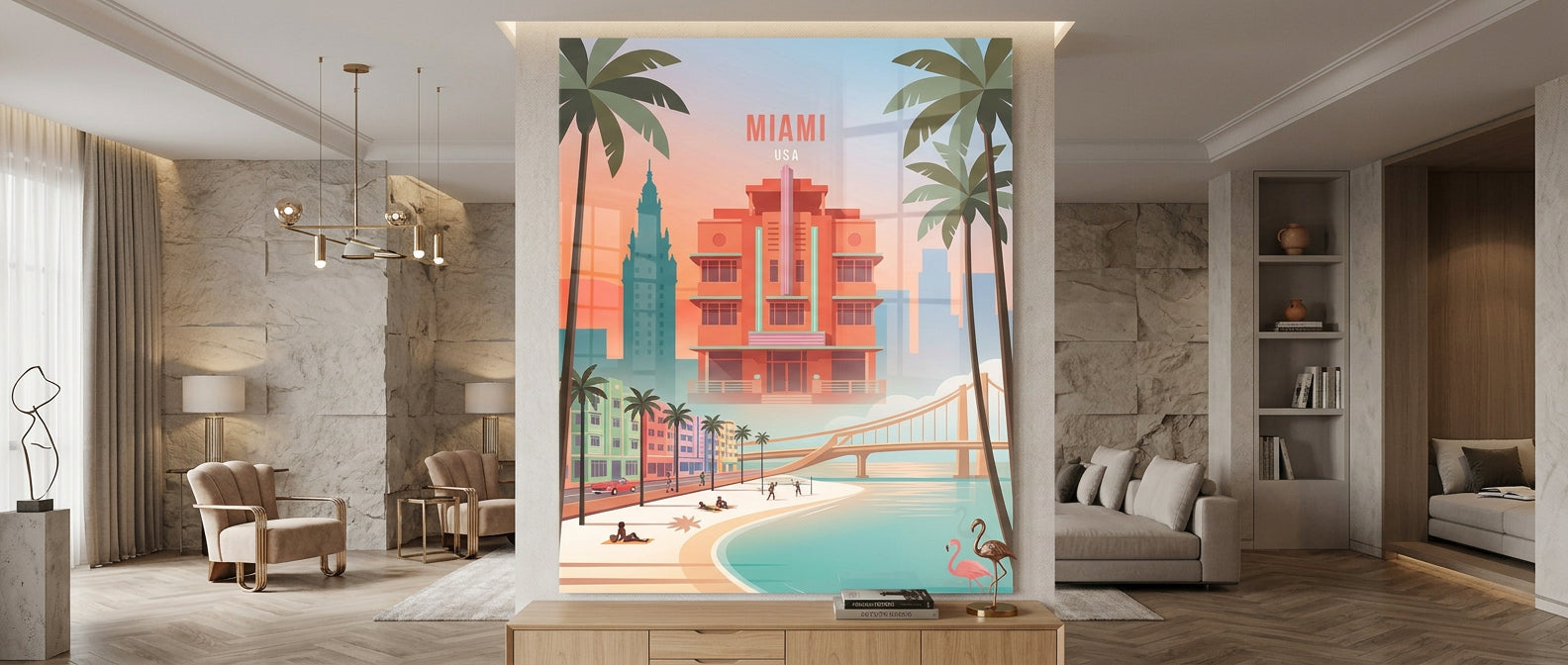 Miami Acryl Banner
