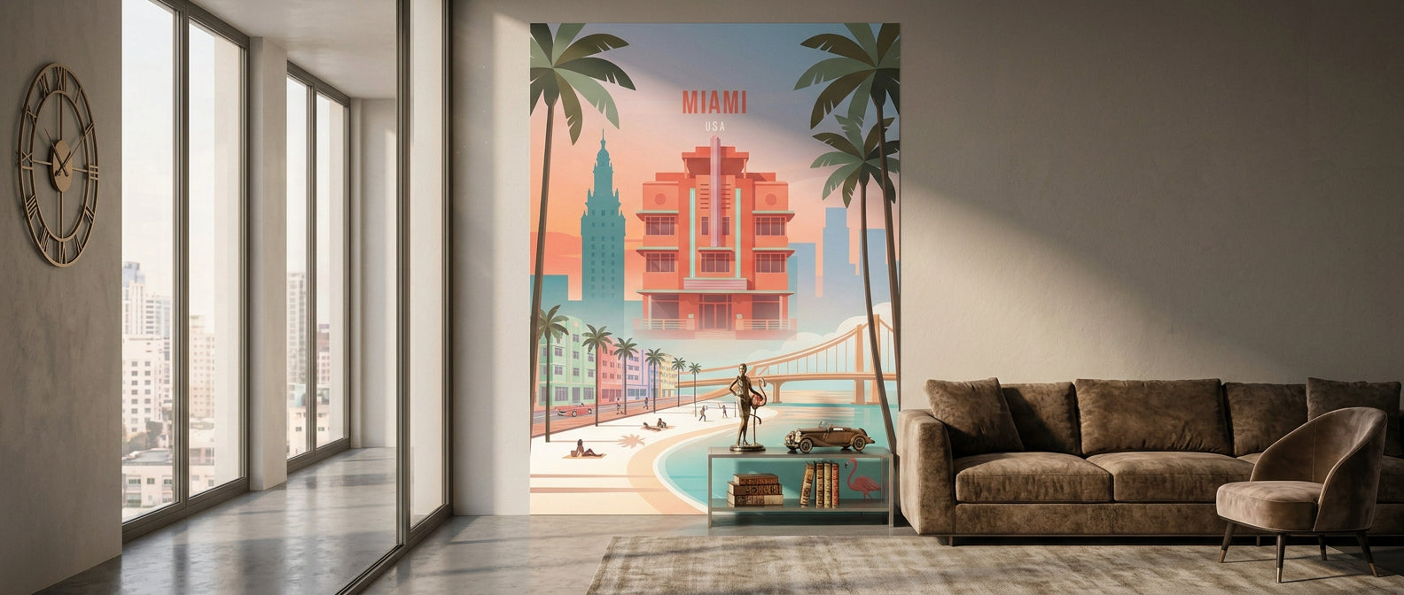 Miami Poster Banner