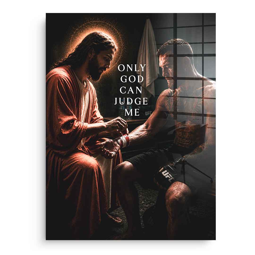 Only God Can Judge Me - Acrylglas