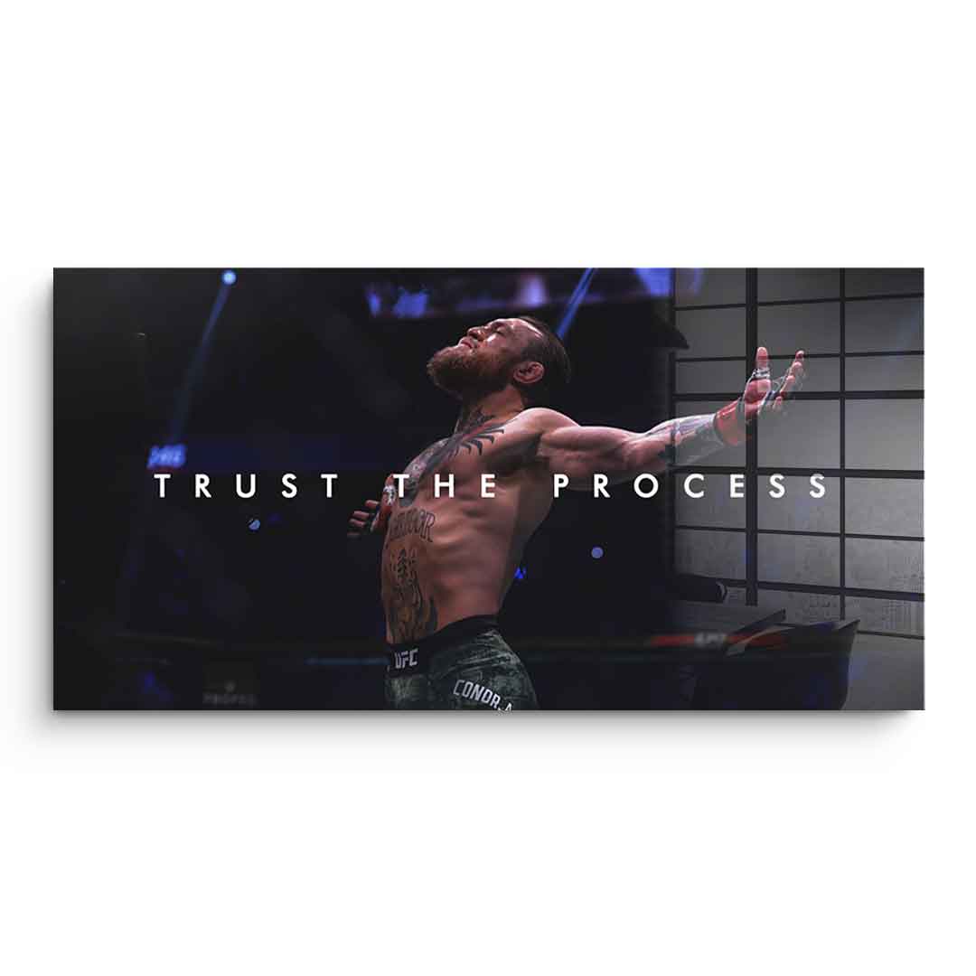 Trust The Process - Acrylglas