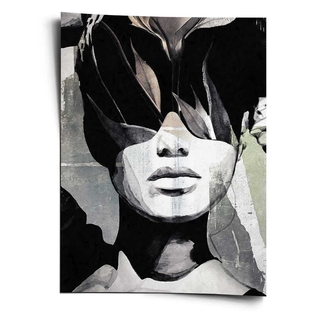 DOTCOMCANVAS® Abstract intergration Poster – Vorderansicht