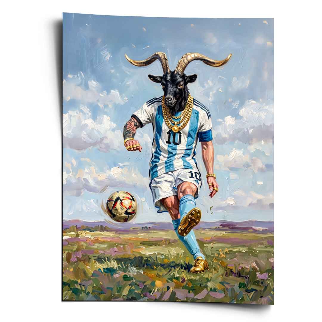 Messi GOAT - Poster
