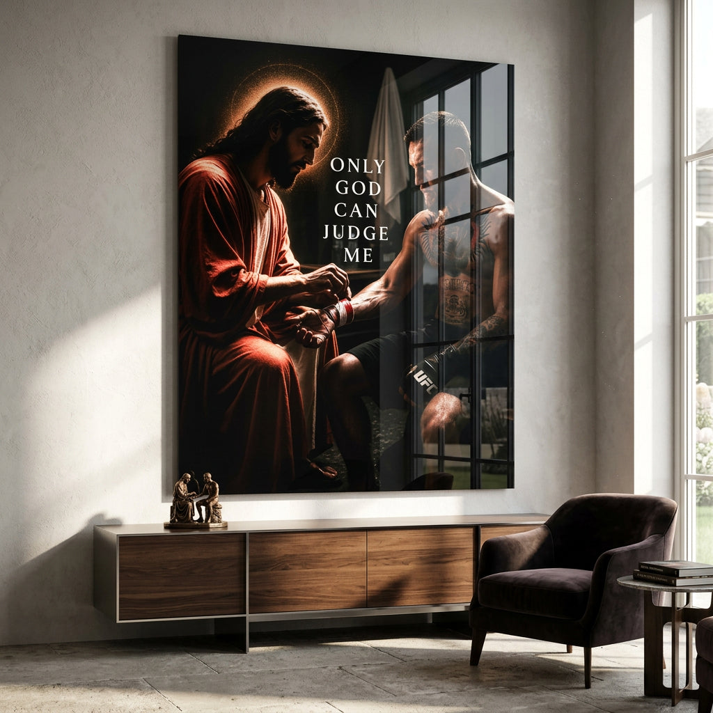 Only God Can Judge Me - Acrylglas