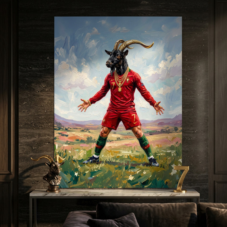 Ronaldo GOAT - Poster