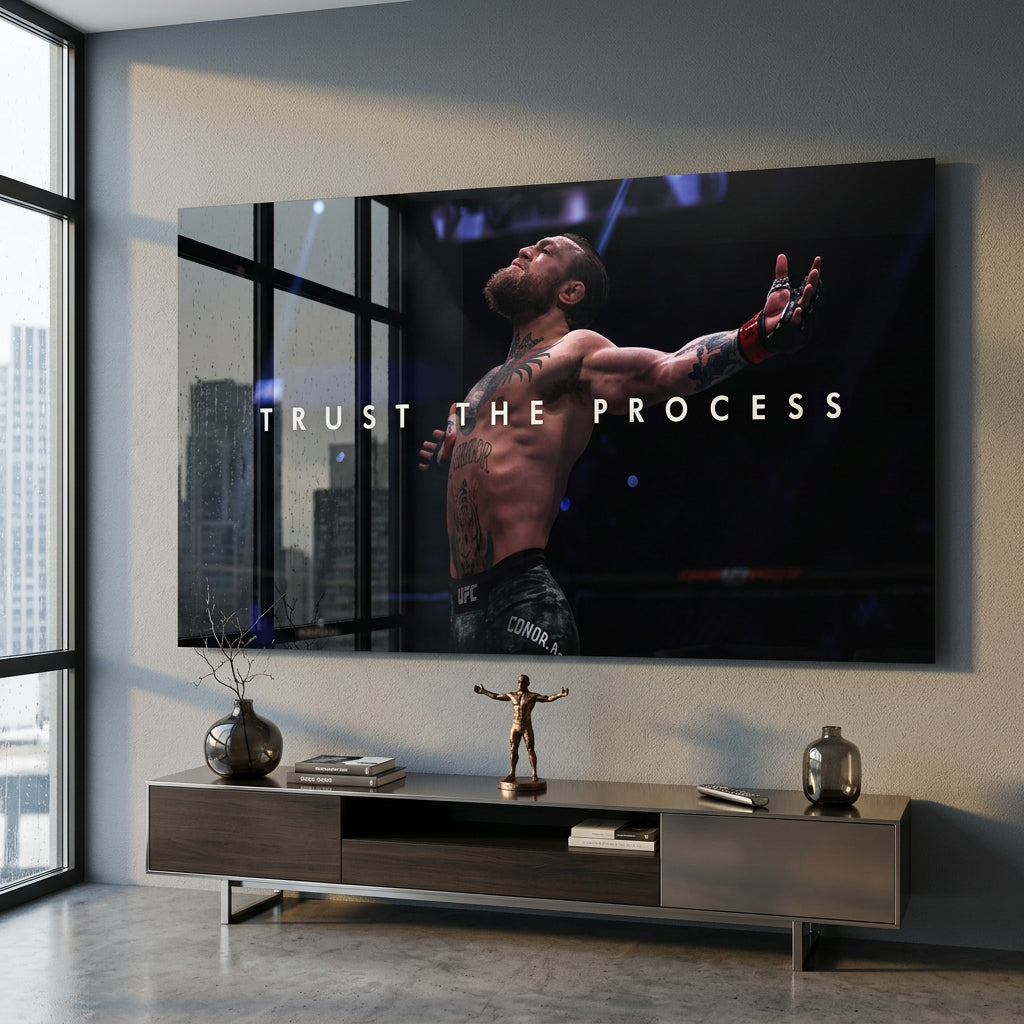 Trust The Process - Acrylglas