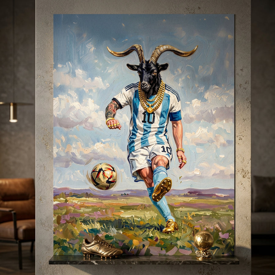 Messi GOAT - Poster
