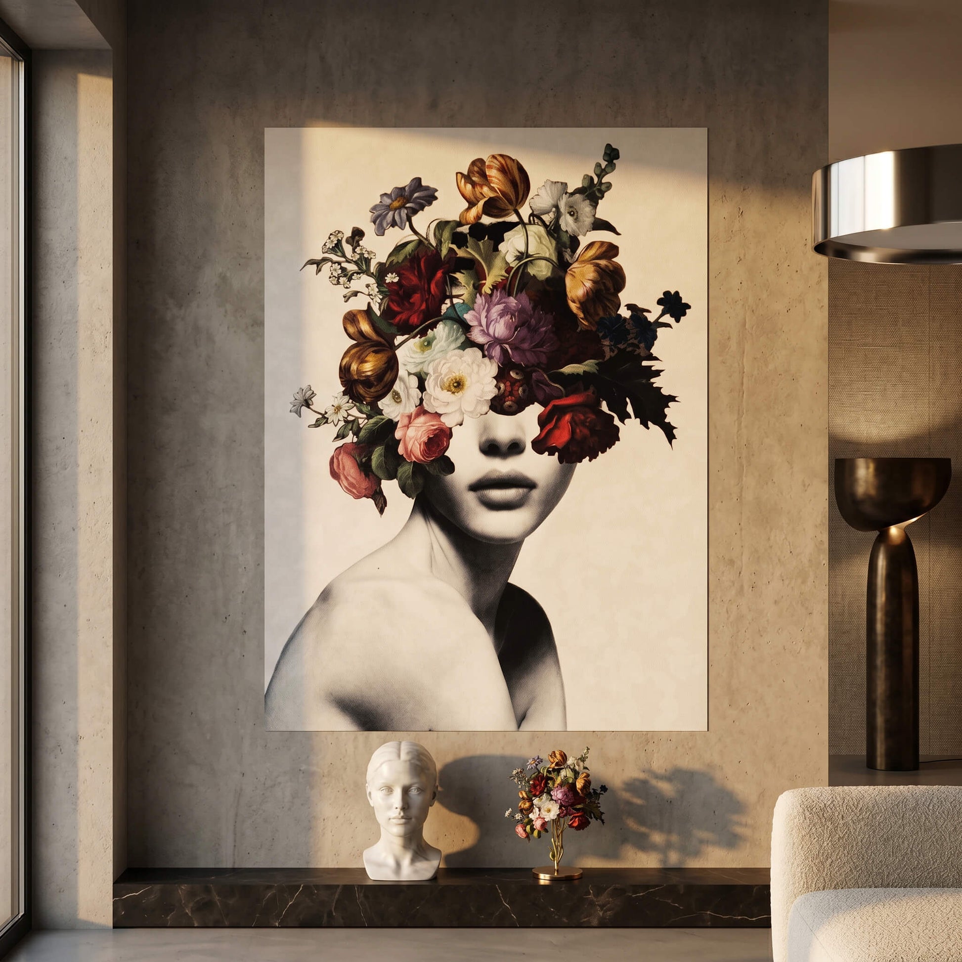 DOTCOMCANVAS® Elegance 101 Poster – im Raum