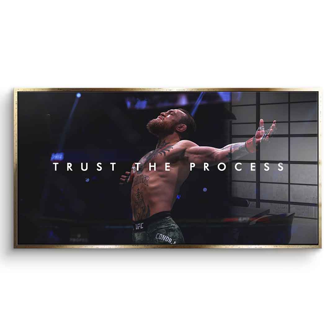 Trust The Process - Acrylglas