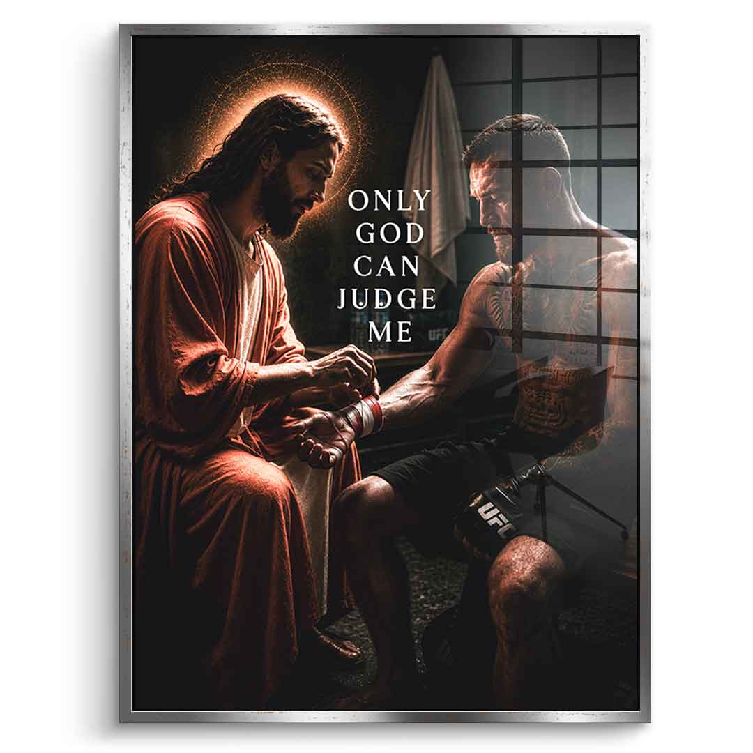 Only God Can Judge Me - Acrylglas