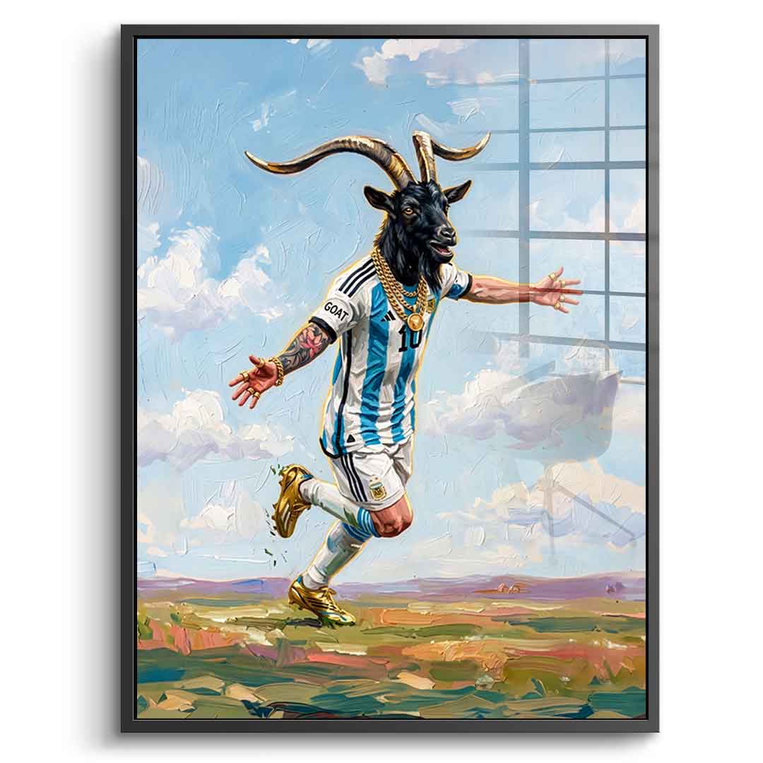 Messi GOAT 2.0 - Acrylglas
