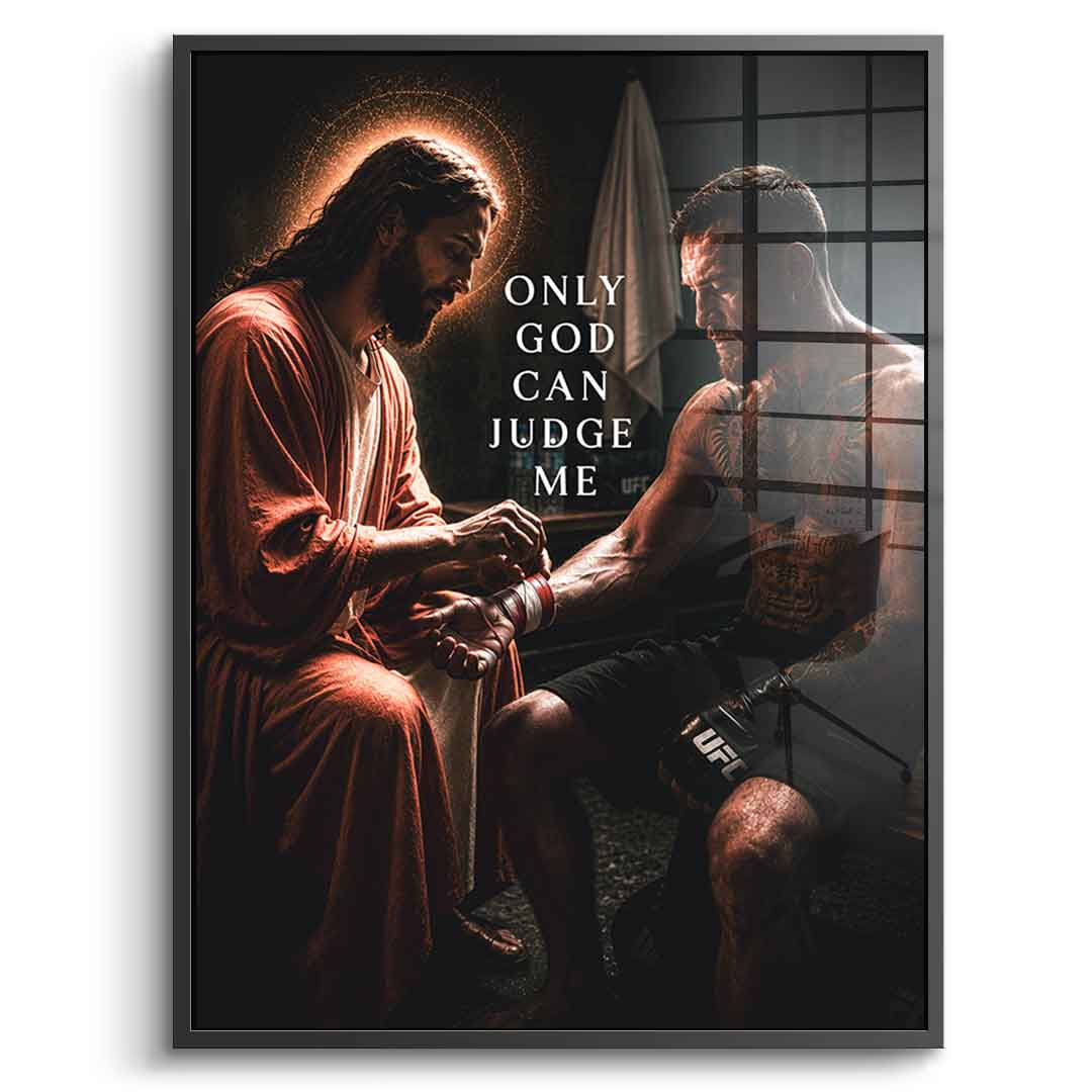 Only God Can Judge Me - Acrylglas