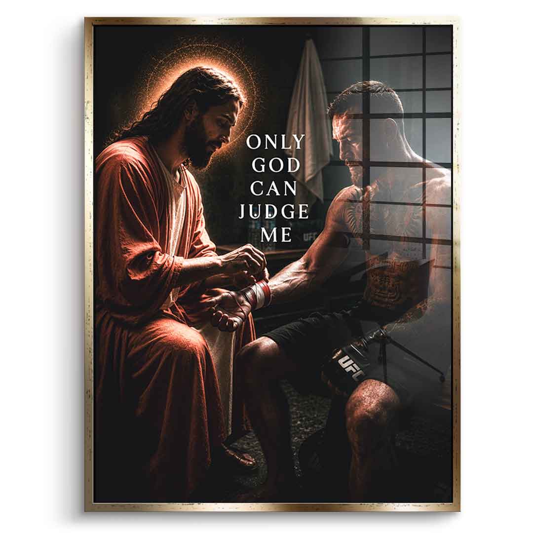 Only God Can Judge Me - Acrylglas