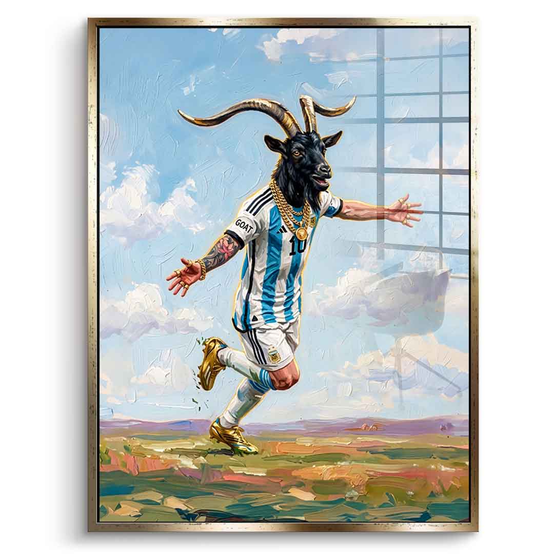 Messi GOAT 2.0 - Acrylglas
