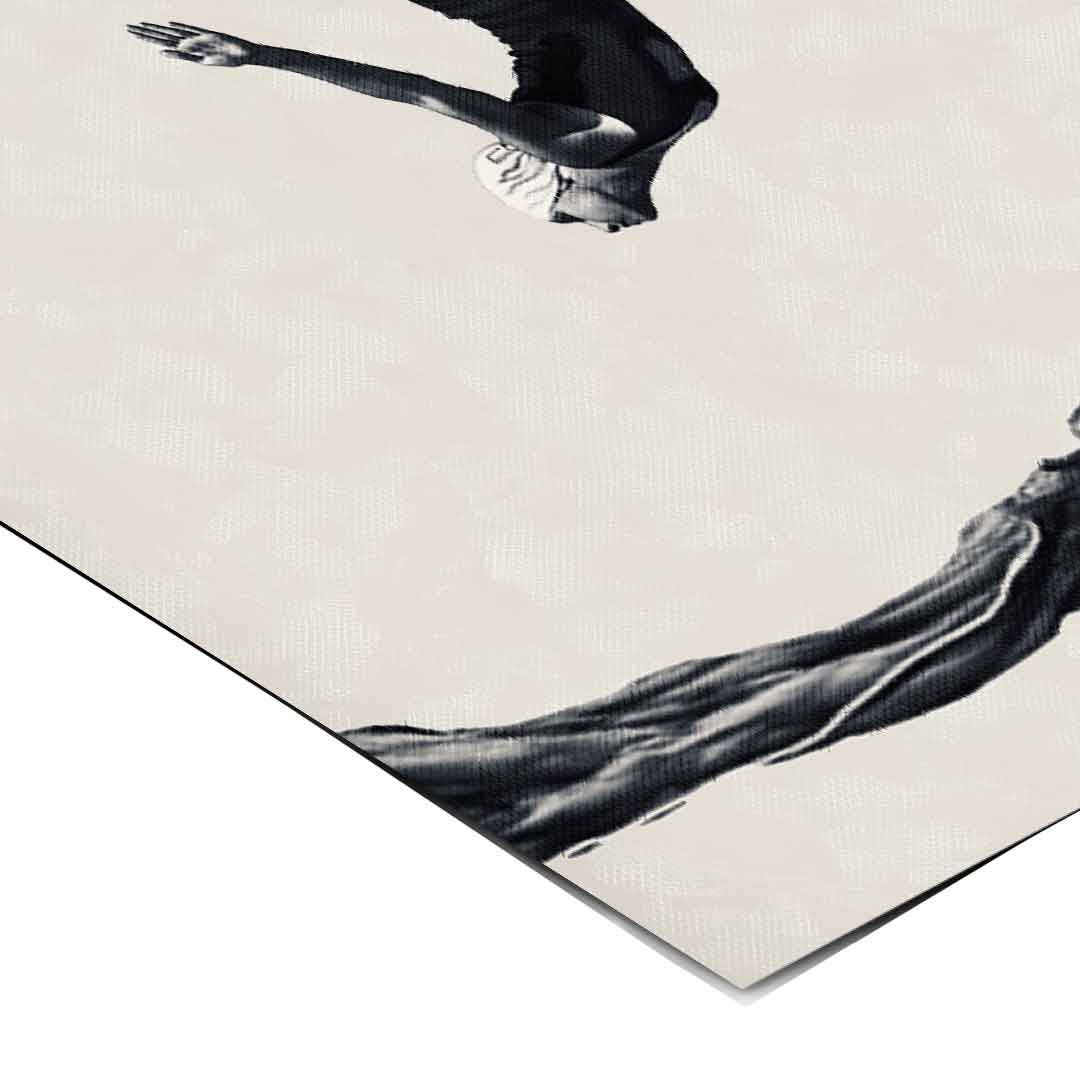 DOTCOMCANVAS® Dive Poster – Eckdetail