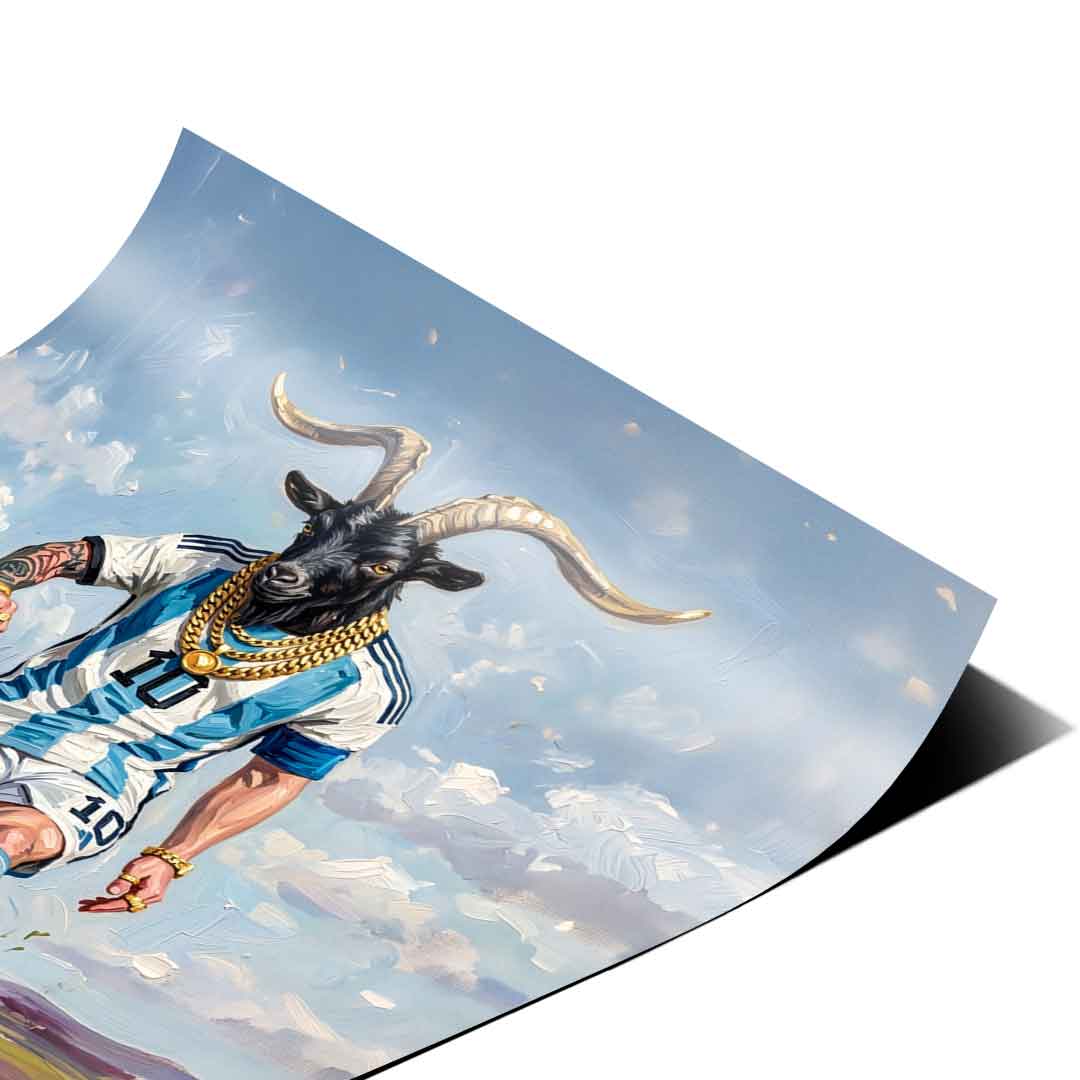 Messi GOAT - Poster