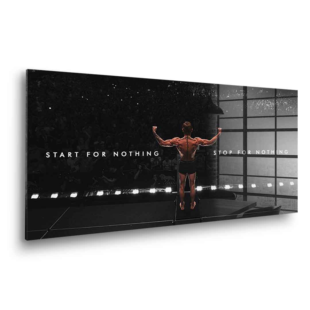 Starts From Nothing - Acrylglas