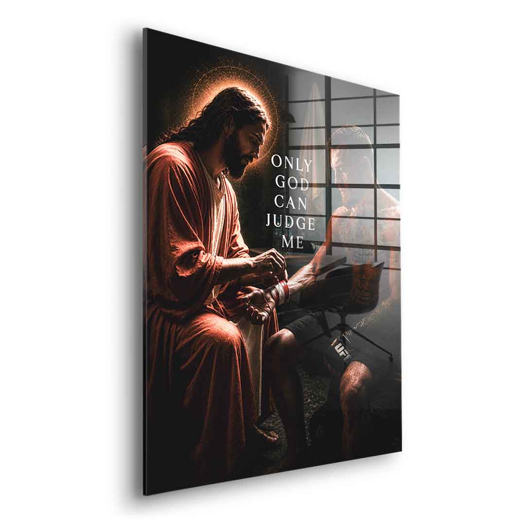 Only God Can Judge Me - Acrylglas