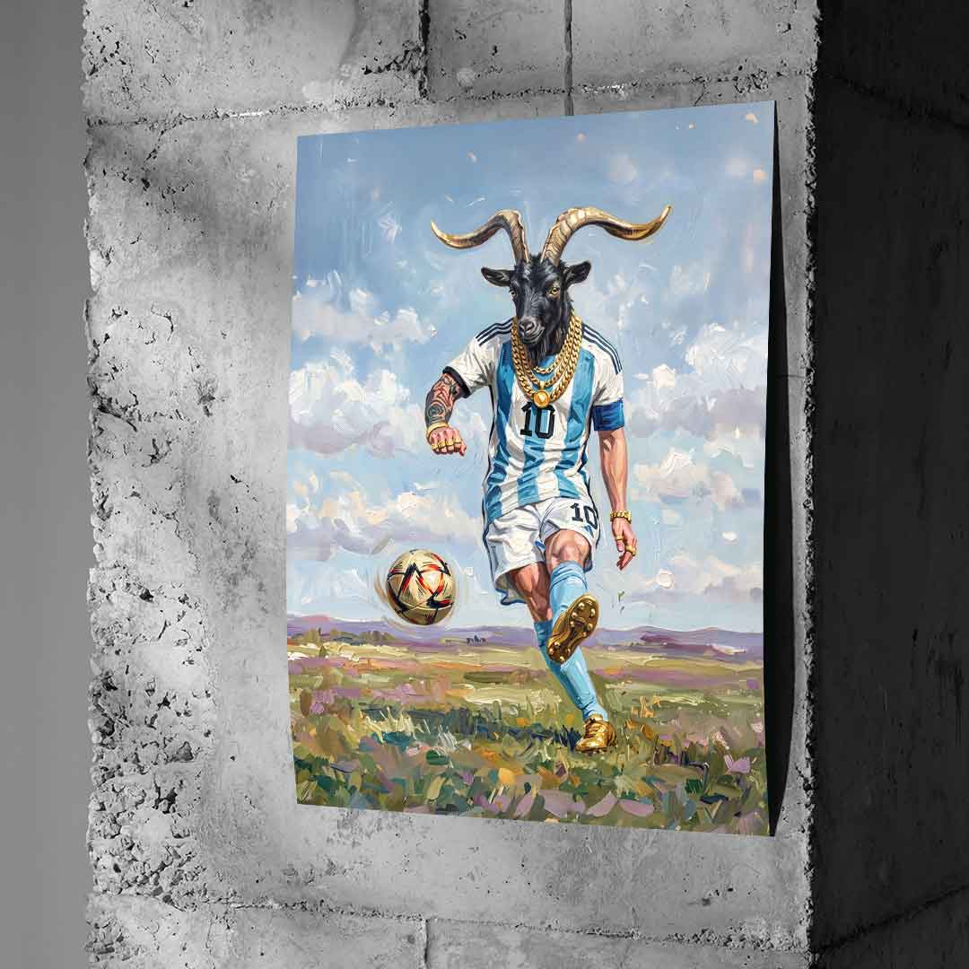 Messi GOAT - Poster