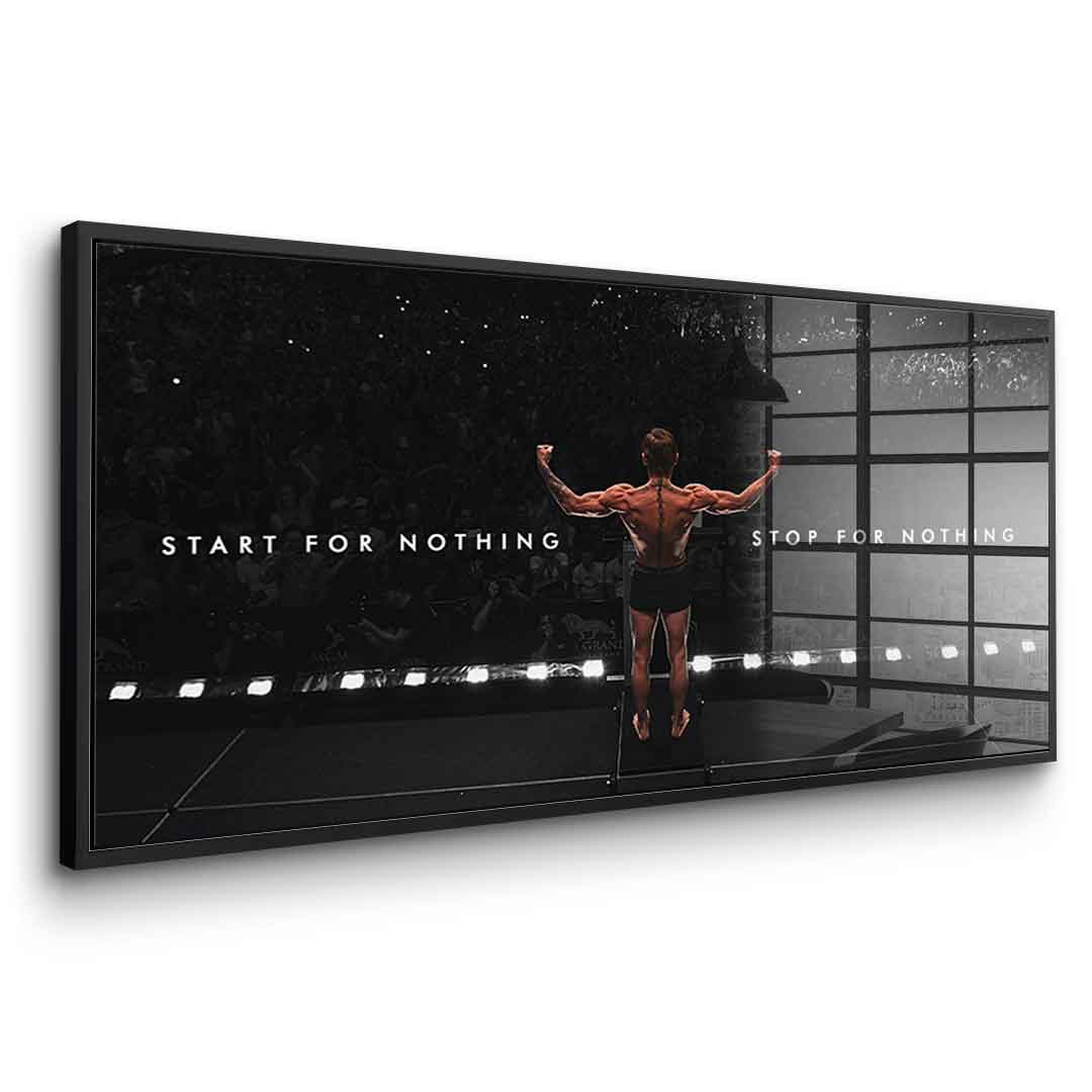 Starts From Nothing - Acrylglas