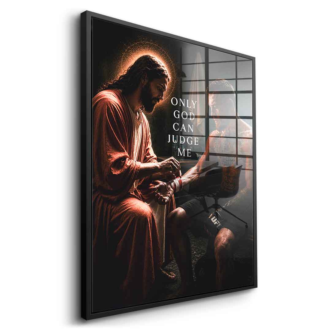Only God Can Judge Me - Acrylglas