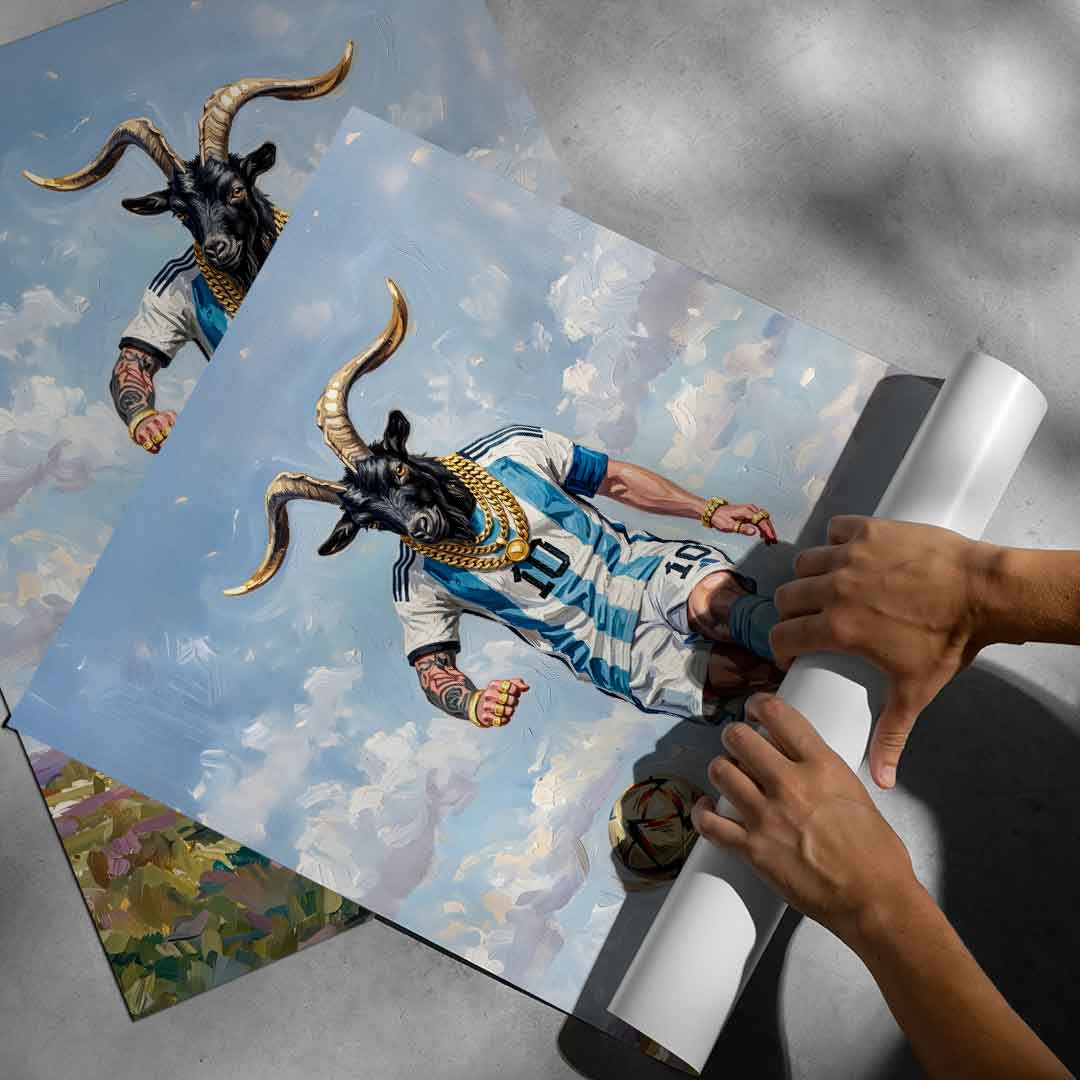 Messi GOAT - Poster