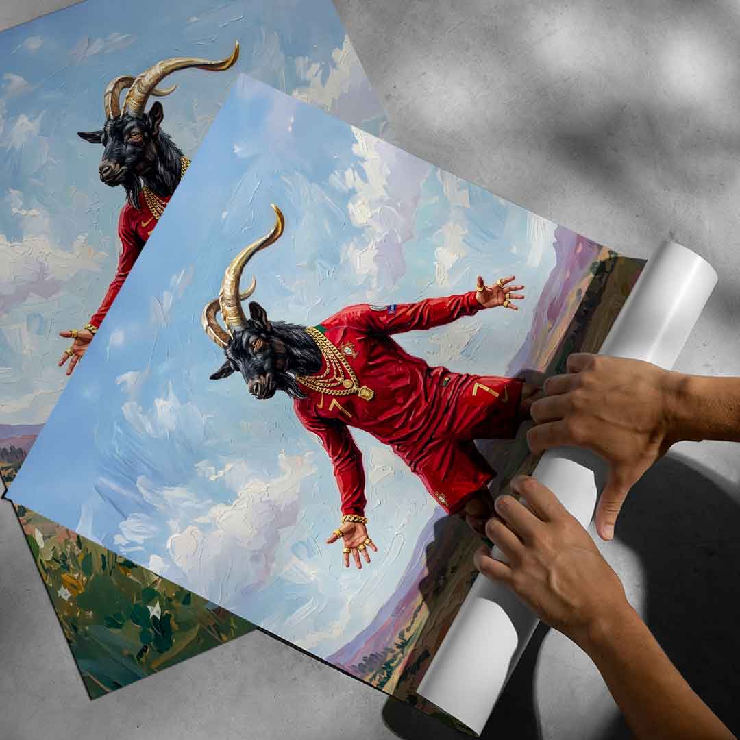 Ronaldo GOAT - Poster