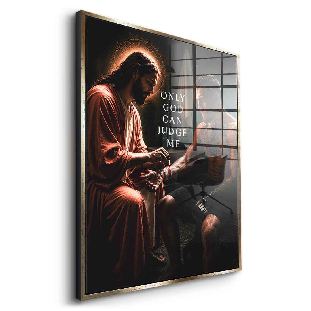 Only God Can Judge Me - Acrylglas