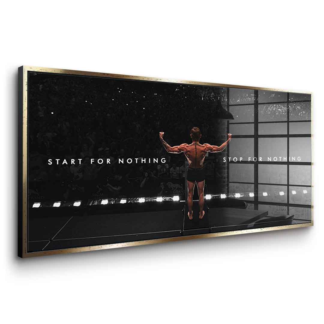 Starts From Nothing - Acrylglas