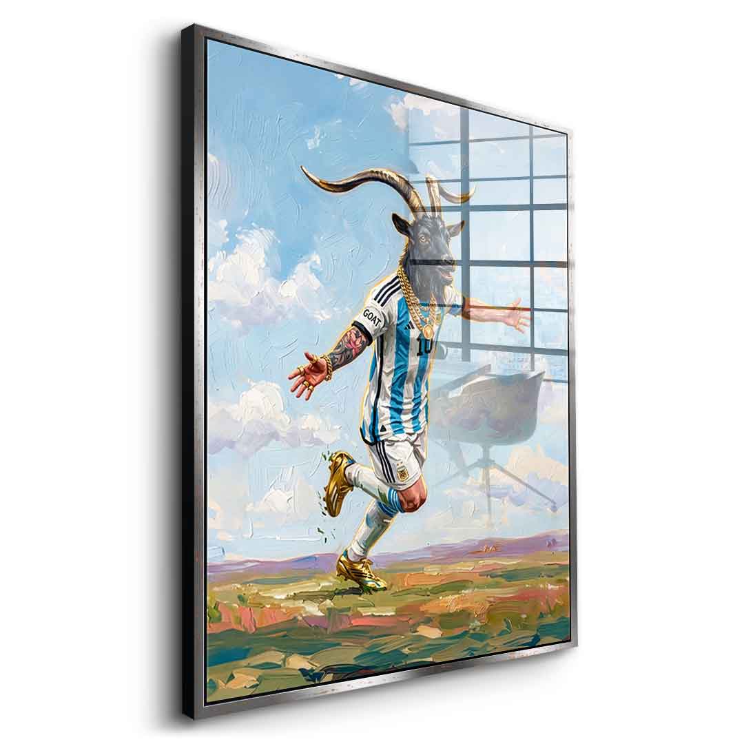 Messi GOAT 2.0 - Acrylglas