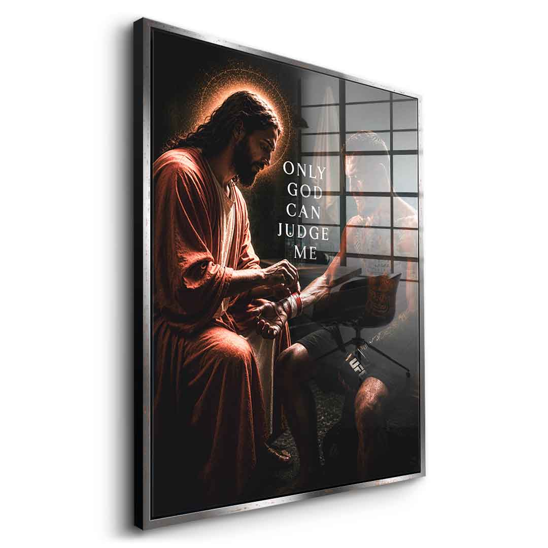 Only God Can Judge Me - Acrylglas