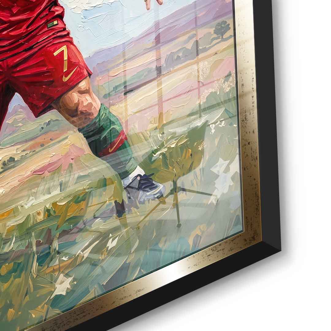 Ronaldo GOAT - Acrylglas
