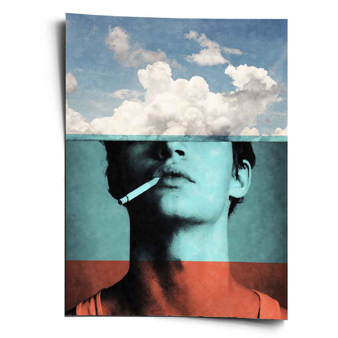 DOTCOMCANVAS® Four layers Poster – Vorderansicht