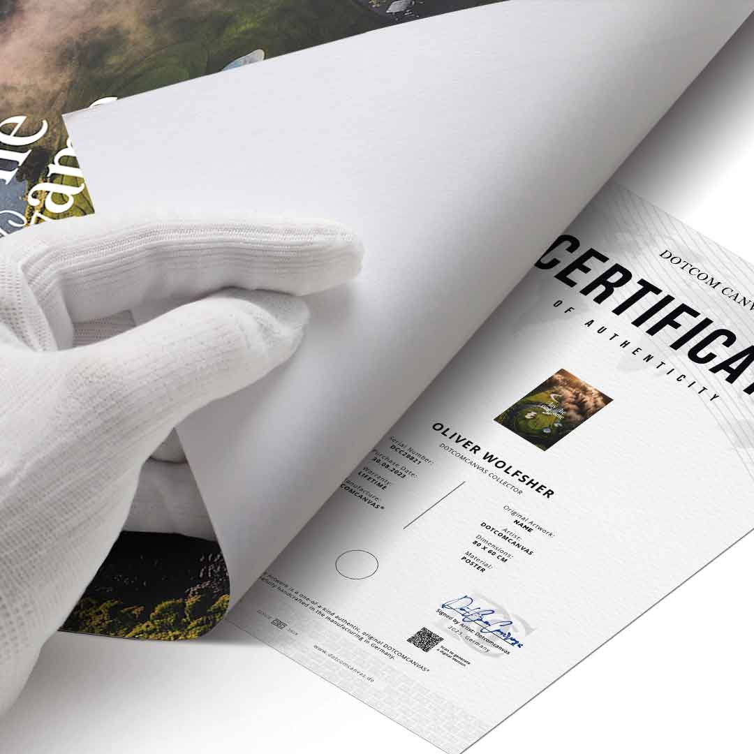 3522 Poster Certificat