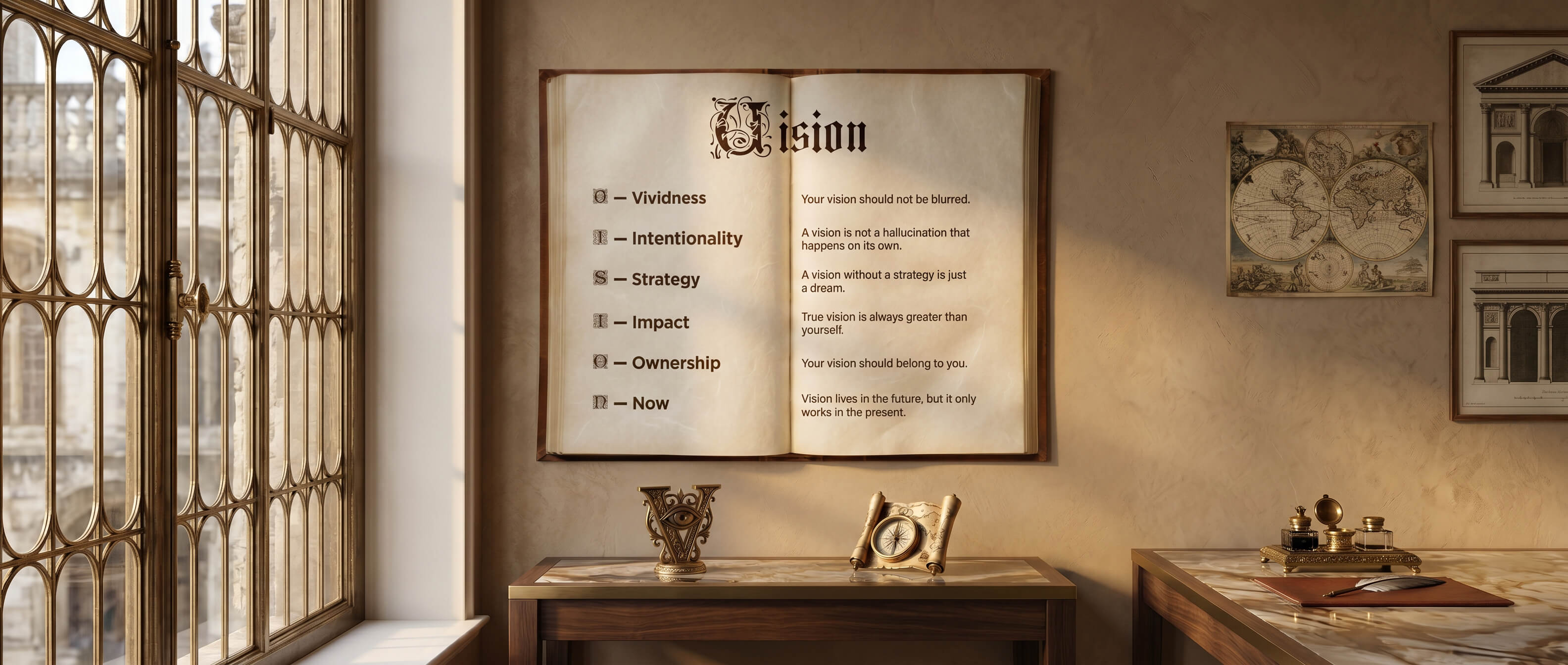 Vision Book Poster Banner
