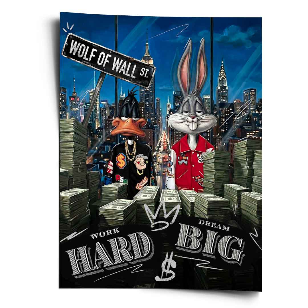 DOTCOMCANVAS® Me & My Bro Poster – Vorderansicht